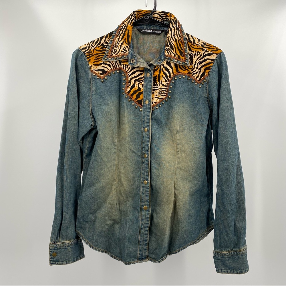 Gordon James Denim Button Down